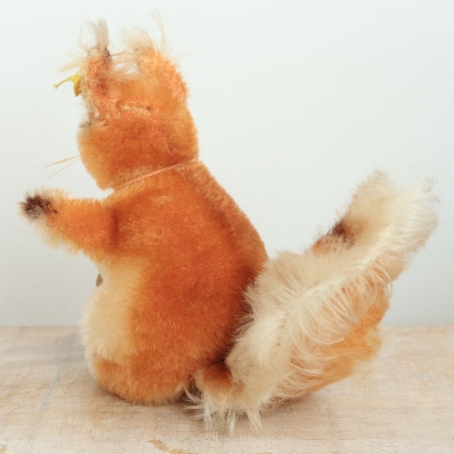 アンティーク シュタイフ リス Steiff Possy 10cm