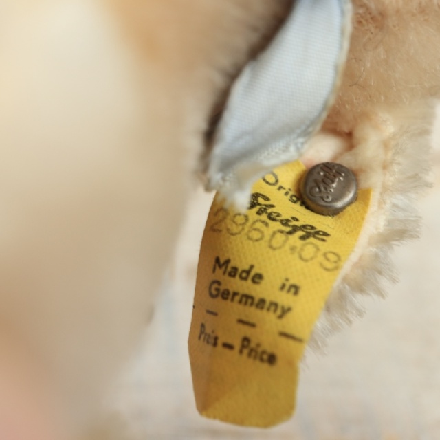 アンティーク シュタイフ ウサギ Steiff Lying Rabbit 9cmサイズ