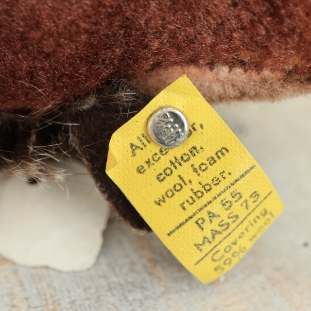 アンティーク シュタイフ ハリネズミ Steiff Joggi 10cm