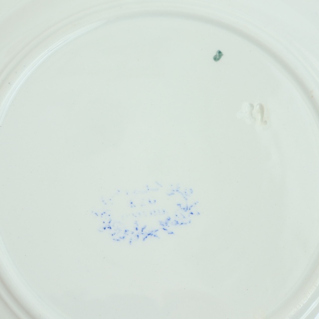 アンティークプレート EGLANTINES 皿 フランス リュネヴィル製 KG Luneville