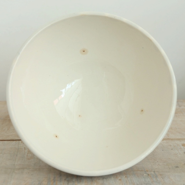 アンティーク カフェオレボウル バラ CANNES フランス ディゴワン製