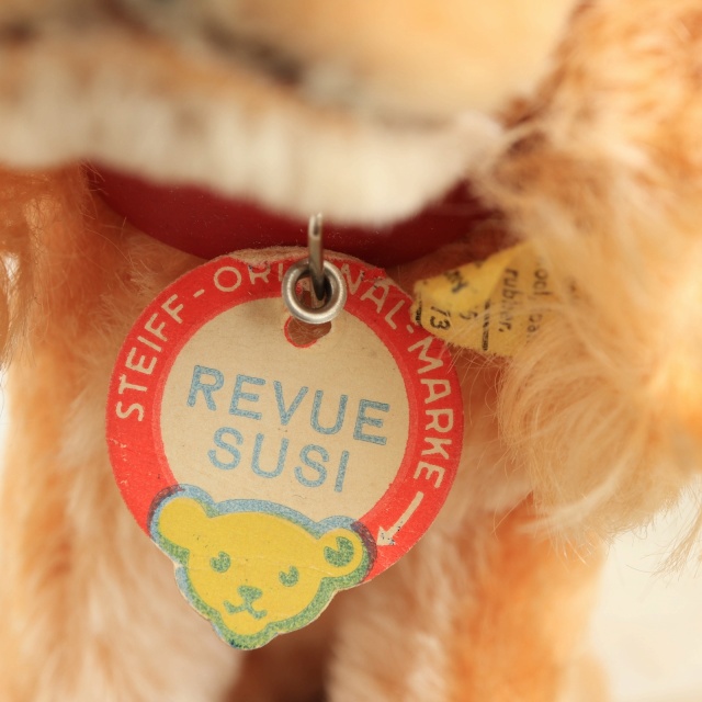 アンティーク シュタイフ コッカースパニエル Steiff Susi 17cm