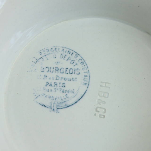 アンティーク コンポティエ VILLARS フランス ショワジールロワ製 CHOISY LE ROI