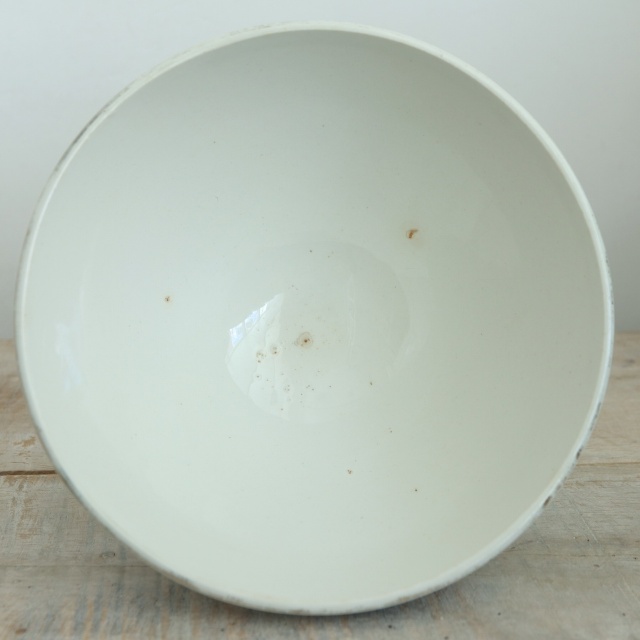 アンティーク カフェオレボウル アヒル フランス バドンヴィレー製 Badonviller