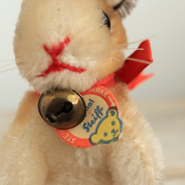アンティーク シュタイフ ウサギ Steiff Manni 10cm