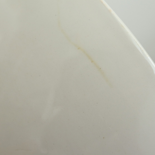 アンティーク カフェオレボウル 白 フランス サルグミンヌ製 ドイツ領時代 Saargemund