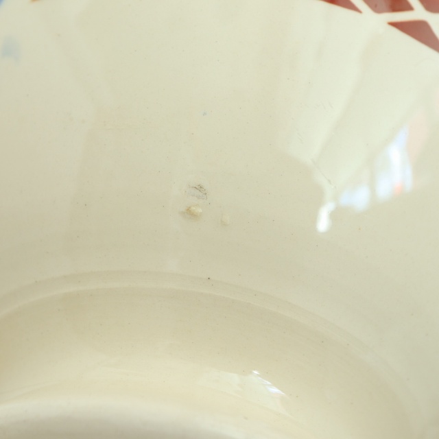 アンティーク カフェオレボウル フランス サルグミンヌ製 SARREGUEMINES