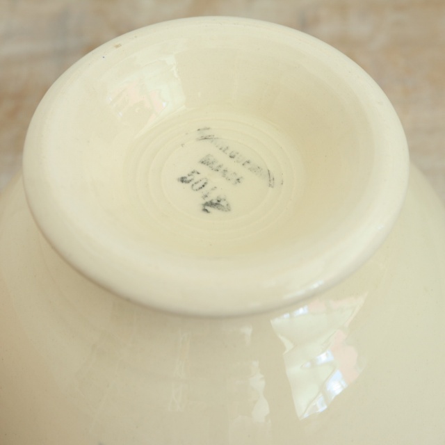 アンティーク カフェオレボウル フランス サルグミンヌ製 SARREGUEMINES