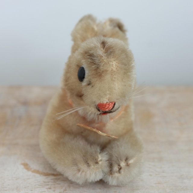 お値下げ↓シュタイフ【Steiff】ウサギ うさぎ 長毛 垂れ耳 アンティーク Steiff シュタイフ テディベア うさぎのボメル Steiff Bommel