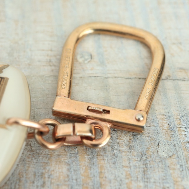 ブルボンキーホルダー フィガロ LE FIGARO 1866-1966