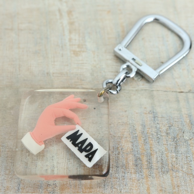 ブルボンキーホルダー ゴム手袋 MAPA