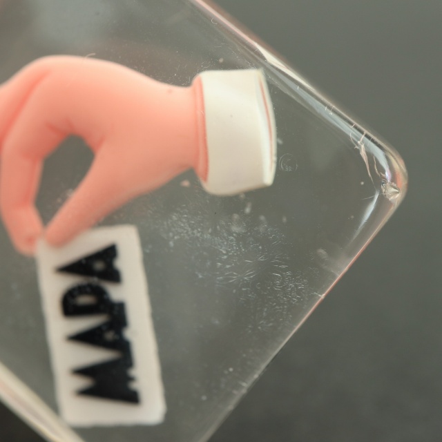 ブルボンキーホルダー ゴム手袋 MAPA