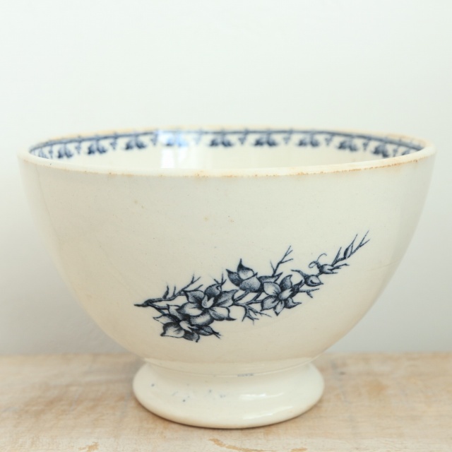 アンティーク カフェオレボウル カルメン CARMEN フランス サルグミンヌ製 OPAQUE Utzschneider & Cie Sarreguemines