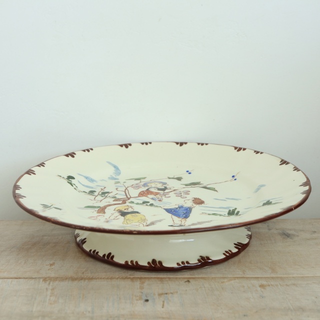 1800年代 クレイユモントロー テールドフェール コンポティエ /H704 1800年代 クレイユモントロー テールドフェール コンポティエ /H704