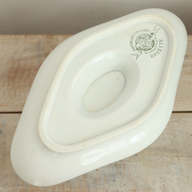 アンティーク ソーシエール ロゼット ROSETTE フランス サンタマン製 SAINT AMAND HAMAGE
