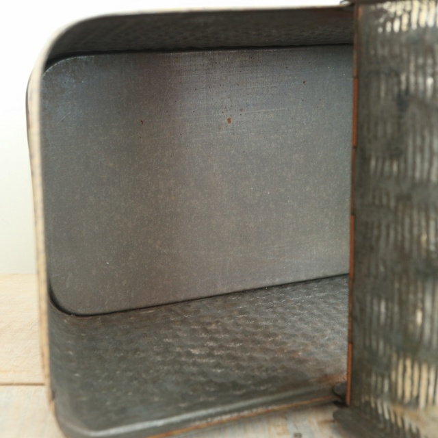 LU ビスケット アンティーク バスケット 缶 LEFEVRE-UTILE 1930