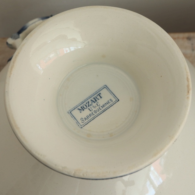 アンティーク スーピエール モーツァルト MOZART フランス サルグミンヌ製 U&C SARREGUEMINES