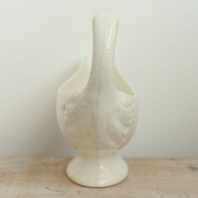 アンティーク ソーシエール 白鳥 フランス ペクソンヌ製 PEXONNE Fenal Freres