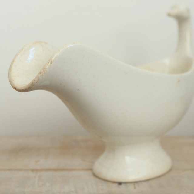 アンティーク ソーシエール 白鳥 フランス ペクソンヌ製 PEXONNE Fenal Freres