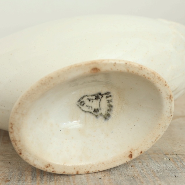 アンティーク ソーシエール 白鳥 フランス ペクソンヌ製 PEXONNE Fenal Freres