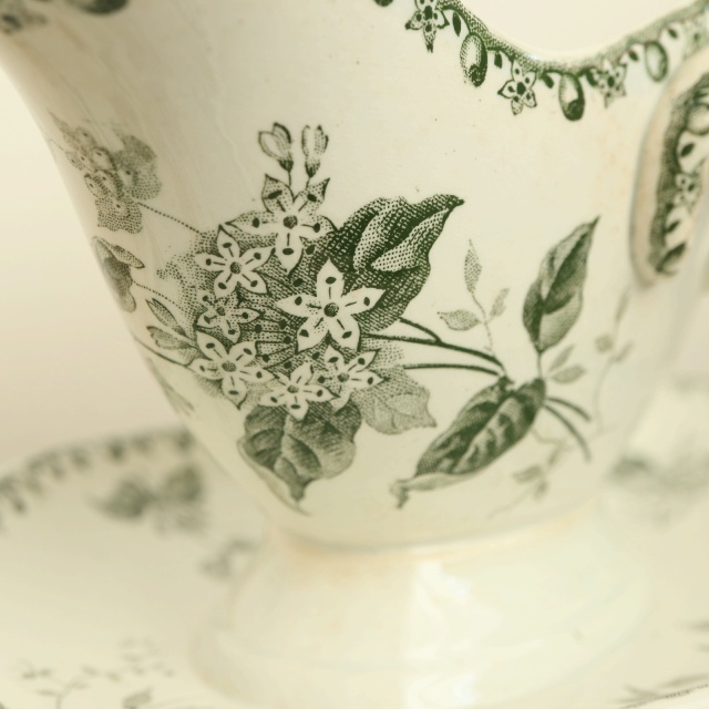 フランスアンティーク サンタマン窯 Saint Amand ソーシエール サンタマン窯『MODERNE』ソーシエール フランスアンティーク