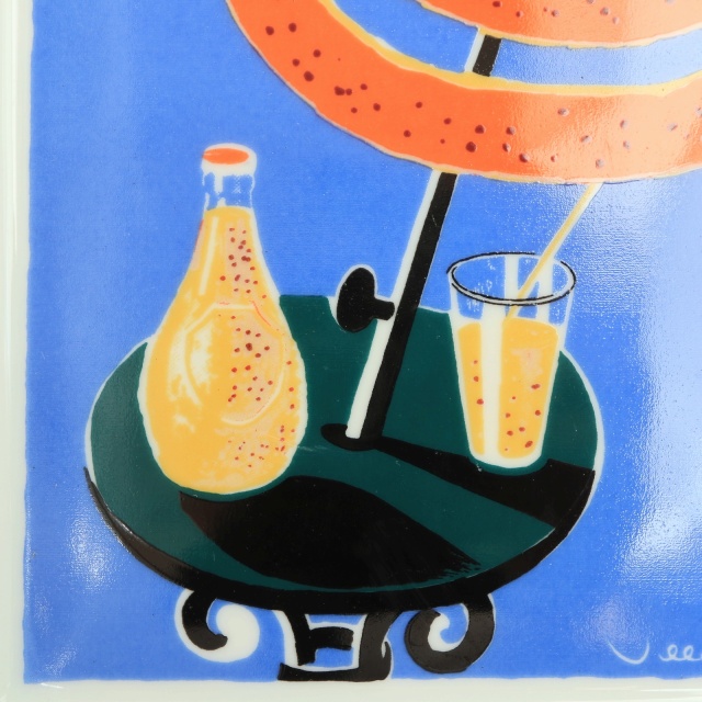 オランジーナ ビンテージ 灰皿 ベルナール・ヴィルモ ORANGINA VILLEMOT