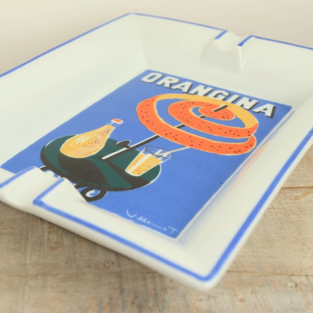 オランジーナ ビンテージ 灰皿 ベルナール・ヴィルモ ORANGINA VILLEMOT
