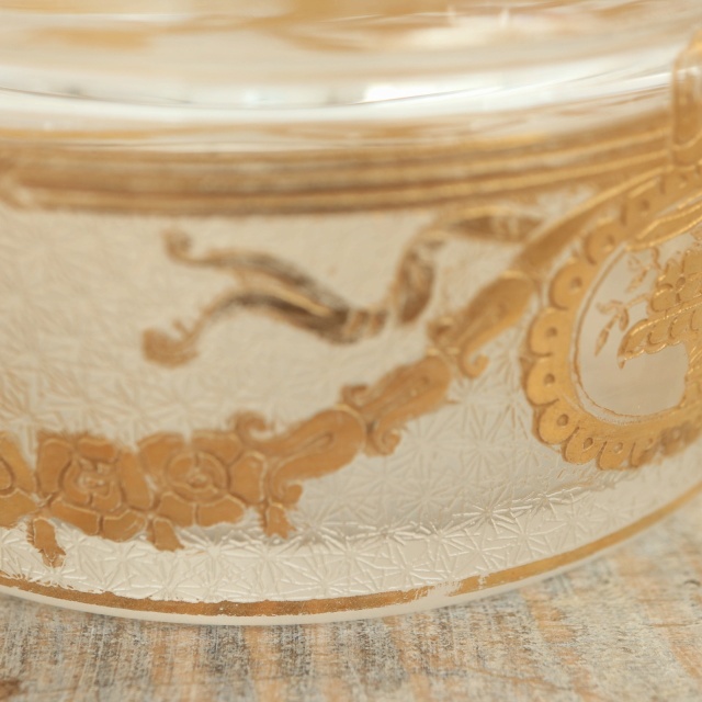 アンティーク コフレ 小物入れ SAPHO フランス サンルイ製 Saint Louis