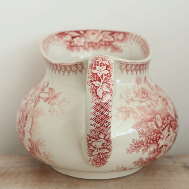 アンティーク ピシェ JARDINIERE フランス サルグミンヌ製 U&C