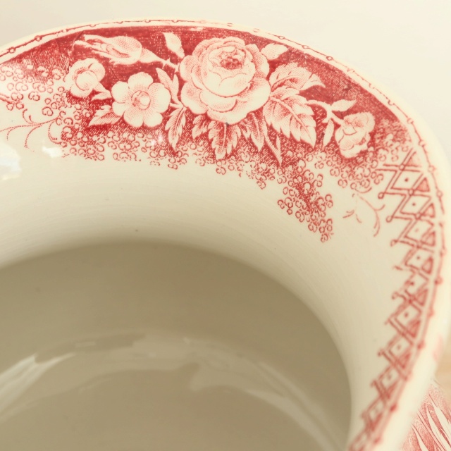 アンティーク ピシェ JARDINIERE フランス サルグミンヌ製 U&C
