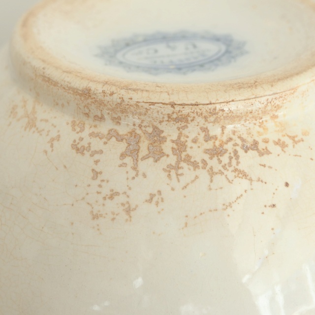 アンティーク ピシェ ROSETTE フランス サルグミンヌ製 U&C SARREGUEMINES