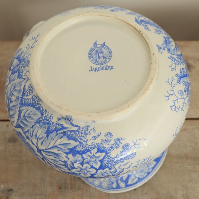 アンティーク ピシェ JARDINIERE フランス サンタマン製 SAINT AMAND HAMAGE NORD