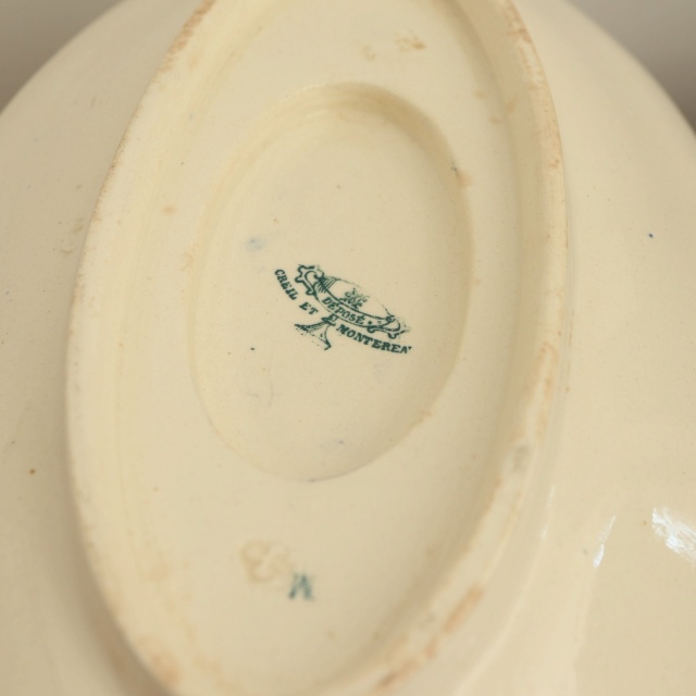 アンティーク ソーシエール 小鳥 LINOTTE フランス クレイユモントロー