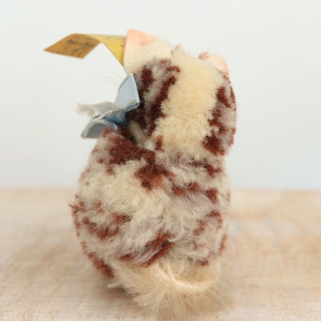 アンティーク シュタイフ ネコ ウーレン ミニチュア Steiff 5cm