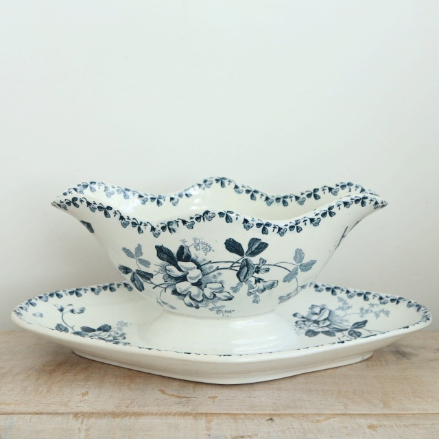 アンティーク ソーシエール ACACIA フランス サンタマン製 SAINT AMAND HAMAGE