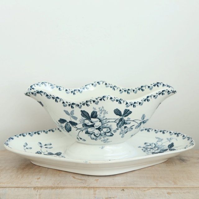 アンティーク ソーシエール ACACIA フランス サンタマン製 SAINT AMAND HAMAGE