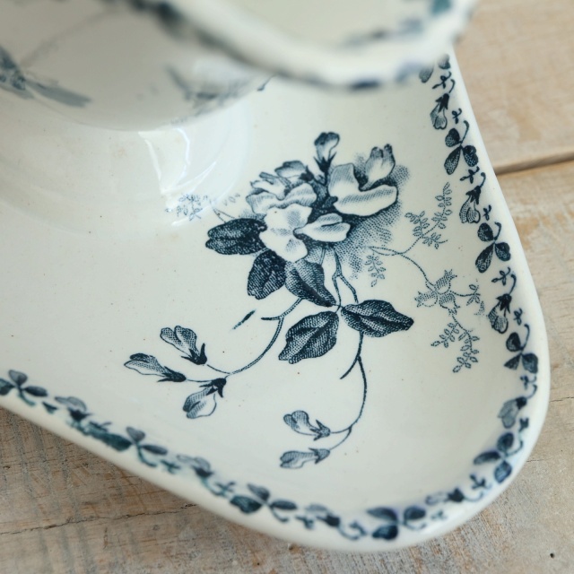 アンティーク ソーシエール ACACIA フランス サンタマン製 SAINT AMAND HAMAGE