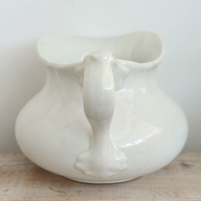 アンティーク ピシェ フランス クレイユモントロー製 Creil Montereau