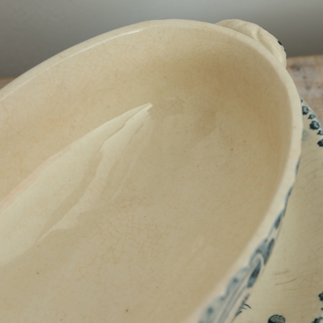 アンティーク ソーシエール シロツメクサ CATINAT フランス Emile bourgeois GRAND DEPOT