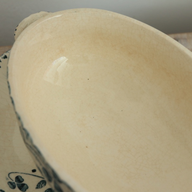 アンティーク ソーシエール シロツメクサ CATINAT フランス Emile bourgeois GRAND DEPOT