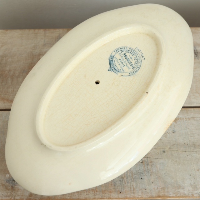 アンティーク ソーシエール シロツメクサ CATINAT フランス Emile bourgeois GRAND DEPOT