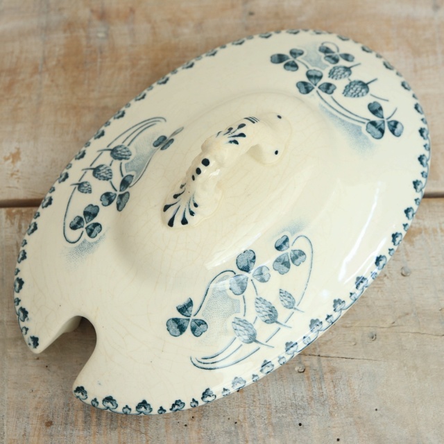 アンティーク ソーシエール シロツメクサ CATINAT フランス Emile bourgeois GRAND DEPOT