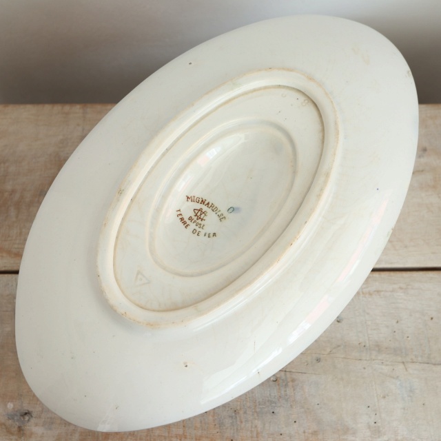 アンティーク ソーシエール MIGNARDISE フランス クレイユモントロー製 Creil Montereau