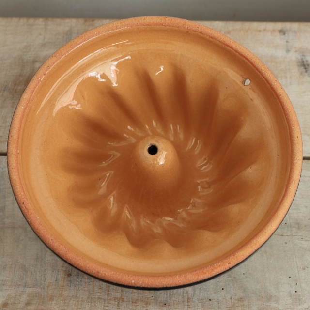 クグロフ型 小花 ダークブルー 16cmサイズ アルザス地方