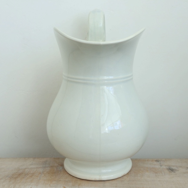 アンティーク ピシェ フランス クレイユモントロー製 Creil Montereau