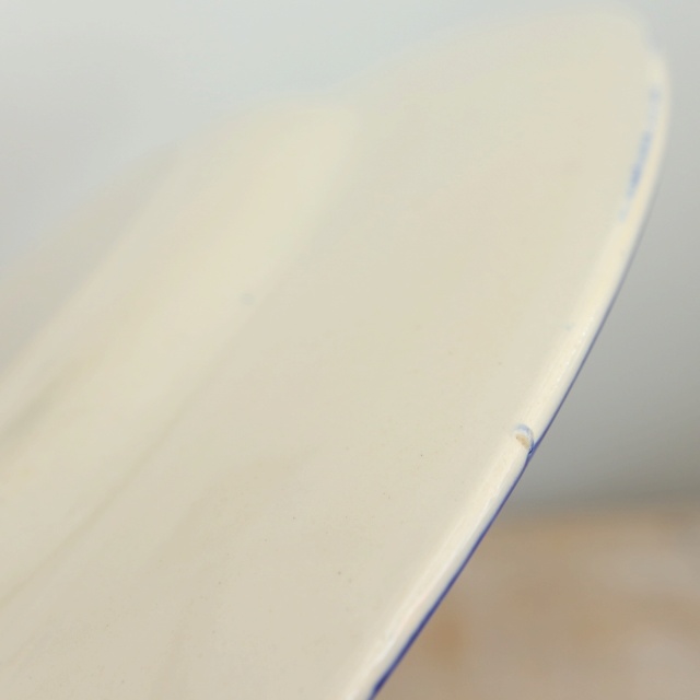 アンティーク プレート 皿 フランス サルグミンヌ製 MARY LOU DIGOIN SARREGUEMINES