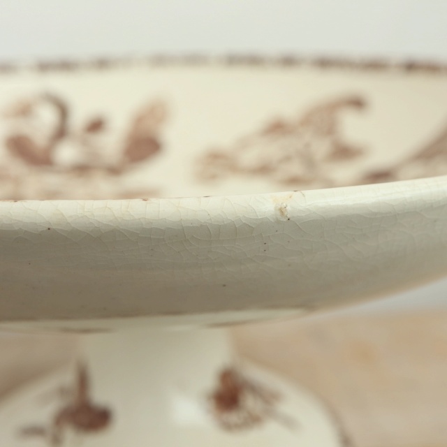 アンティーク コンポティエ フランス Emile bourgeois GRAND DEPOT