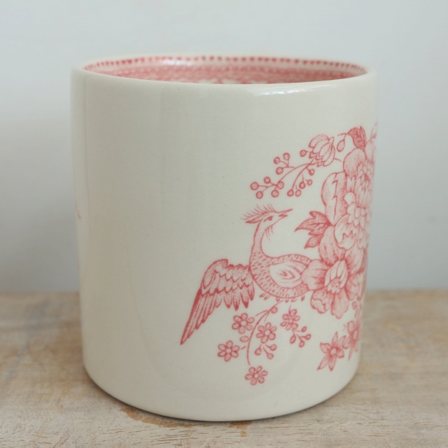未使用！Burleigh pink asia ピンク バーレイ sandwich Burleigh バーレイ ピンクアジアティックフェザンツ｜バーレイ