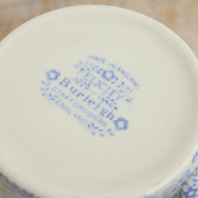 バーレイ Burleigh ブルーフェリシティ マグカップ