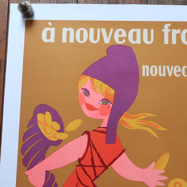 ルフォール・オプノ ヴィンテージポスター a nouveau franc